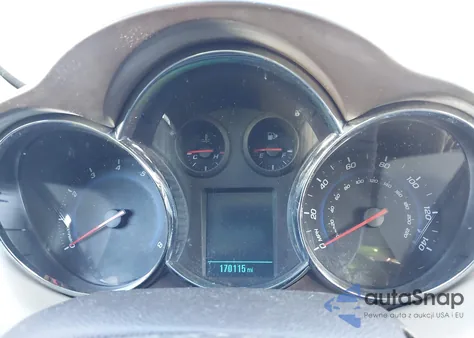 2012 Chevrolet Cruze Ltz z USA, uszkodzony, nr VIN 1G1PH5SC0C7236731